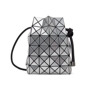 Issey Miyake Baobao Silver Metallic Bucket Bag